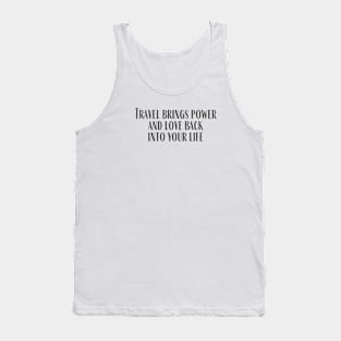 Travel Tank Top